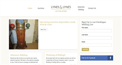 Desktop Screenshot of lynesandlynes.com